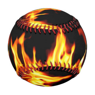 Pelota De Béisbol Béisbol en llamas