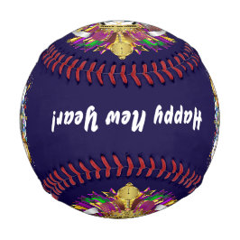 Pelota De Béisbol ¡Béisbol Feliz Año Nuevo!