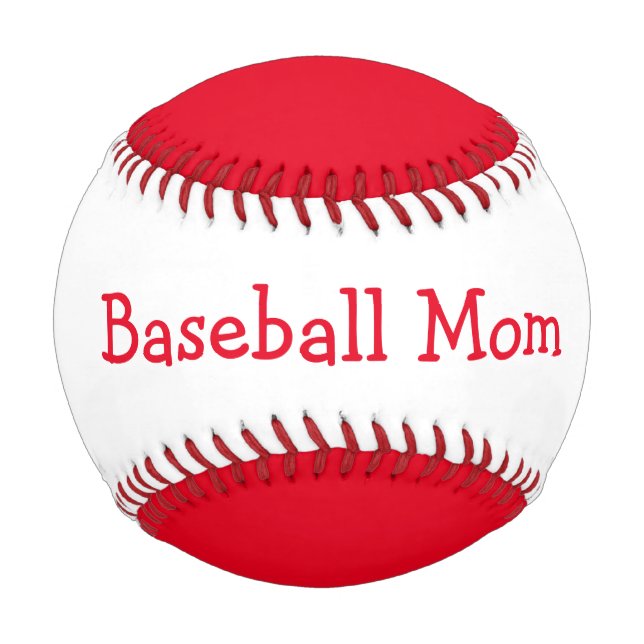 Pelota De Béisbol Béisbol: Mamá Baseballs (Anverso)