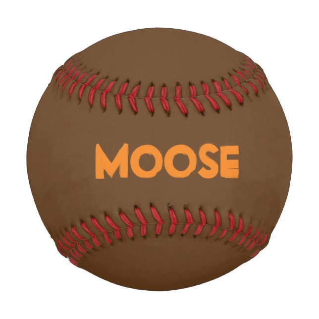 Pelota De Béisbol Béisbol Moose (Anverso)