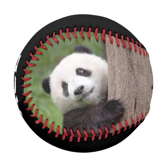 Pelota De Béisbol Béisbol Panda cub Pinting (Anverso izquierdo)
