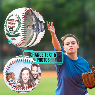 Pelota De Béisbol Béisbol para el mejor papá del mundo