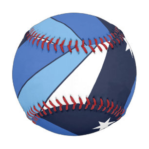 Pelota De Béisbol Béisbol patriótico con bandera de Columbia, SC