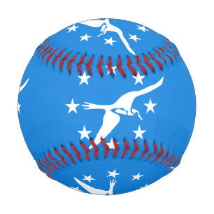Pelota De Béisbol Béisbol patriótico con bandera de Corpus Christi