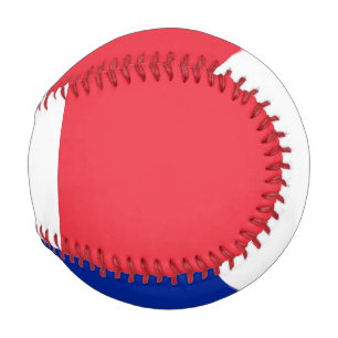 Pelota De Béisbol Béisbol patriótico con bandera de Francia