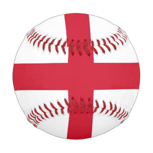 Pelota De Béisbol Béisbol patriótico con bandera de Inglaterra