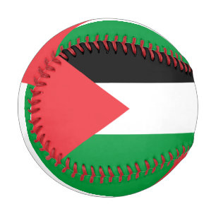 Pelota De Béisbol Béisbol patriótico con bandera de Palestina