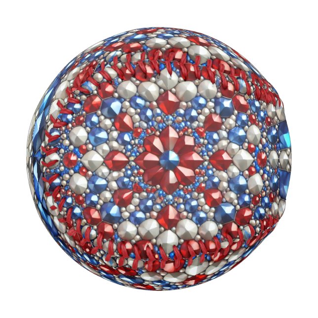 Pelota De Béisbol Béisbol patriótico con colores holandeses (Anverso izquierdo)