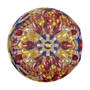 Pelota De Béisbol Béisbol patriótico con coloridos colombianos