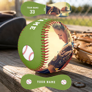 Pelota De Béisbol Béisbol personalizado con nombre de equipo número 