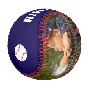Pelota De Béisbol Béisbol Personalizado con Nombre Número Foto Niños