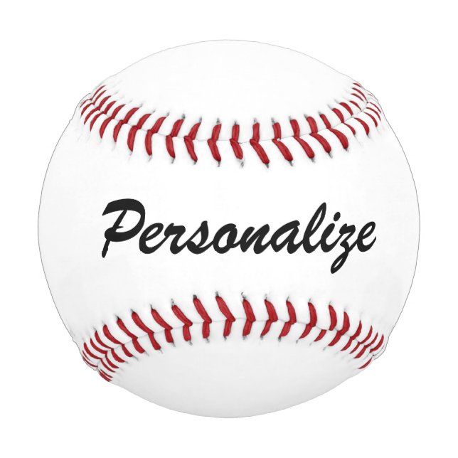 Pelota De Béisbol Béisbol personalizado con nombre o presupuesto per (Anverso)