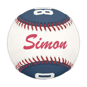 Pelota De Béisbol Béisbol personalizado con nombre y edad