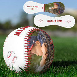 Pelota De Béisbol Béisbol personalizado con número de nombres Niños 