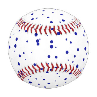 Pelota De Béisbol Béisbol Personalizado con Puntos Azules