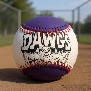 Pelota De Béisbol Béisbol Personalizado Dawgs