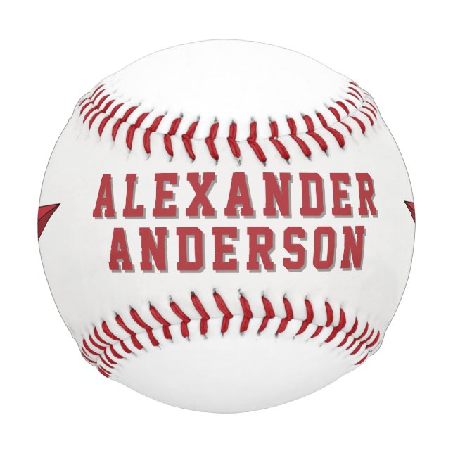 Pelota De Béisbol Béisbol Personalizar  (Anverso)