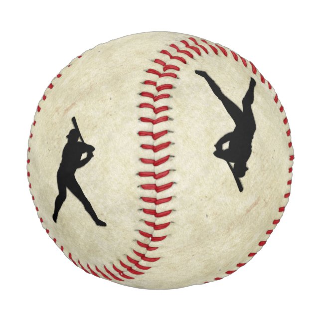 Pelota De Béisbol Béisbol: Pitcher y Batería (Angular)