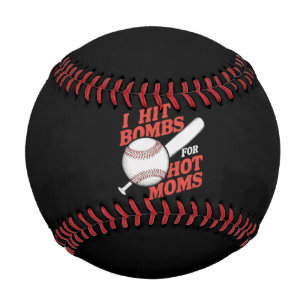 Pelota De Béisbol Béisbol Retro Divertido Golpeé Bombas Para Madres 