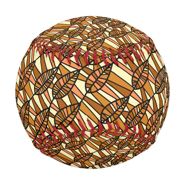 Pelota De Béisbol Béisbol Retro Otoño (Anverso)