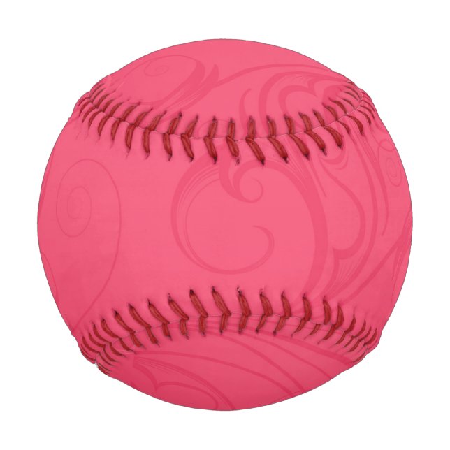 Pelota De Béisbol Béisbol rosa (Reverso)