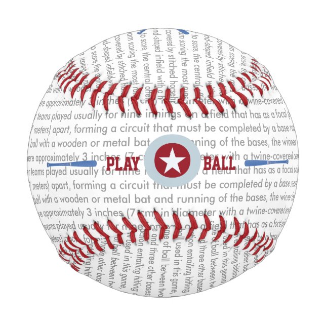 Pelota De Béisbol beys-bawl personalizado (Reverso)