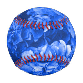 Pelota De Béisbol Blue Hydrangea Baseball
