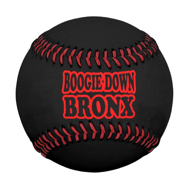 Pelota De Béisbol Boogie Down Bronx, NYC (Anverso)