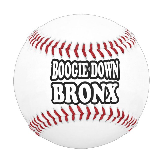 Pelota De Béisbol Boogie Down Bronx, NYC (Anverso)