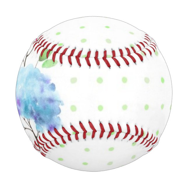 Pelota De Béisbol Borde de patrón fluido vertical (Anverso)
