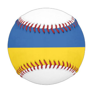 Pelota De Béisbol Botón Bandera de Ucrania