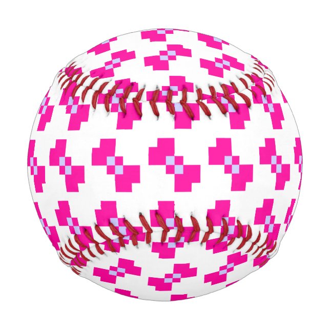 Pelota De Béisbol Bow de píxeles de 8 bits (Anverso)