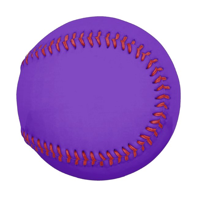 Pelota De Béisbol Brilliant Purple (Anverso derecho)