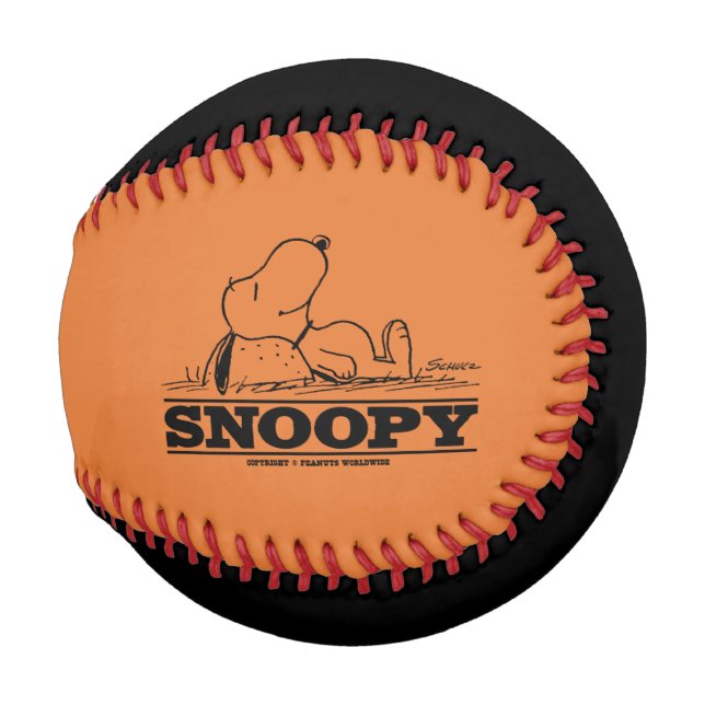 Pelota De Béisbol Cacahuetes | Descanso de Snoopy (Anverso derecho)