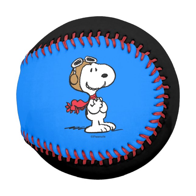 Pelota De Béisbol Cacahuetes | Snoopy El Hielo Volador (Anverso derecho)