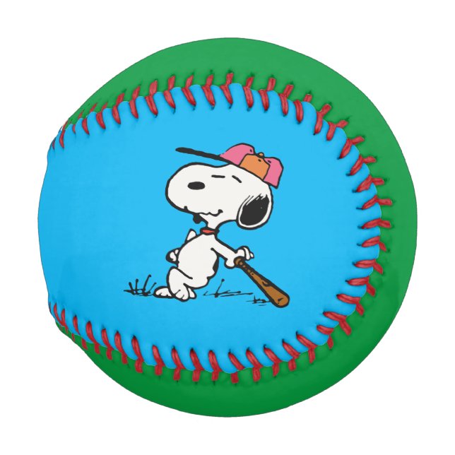 Pelota De Béisbol Cacahuetes | Snoopy en Bat (Anverso derecho)