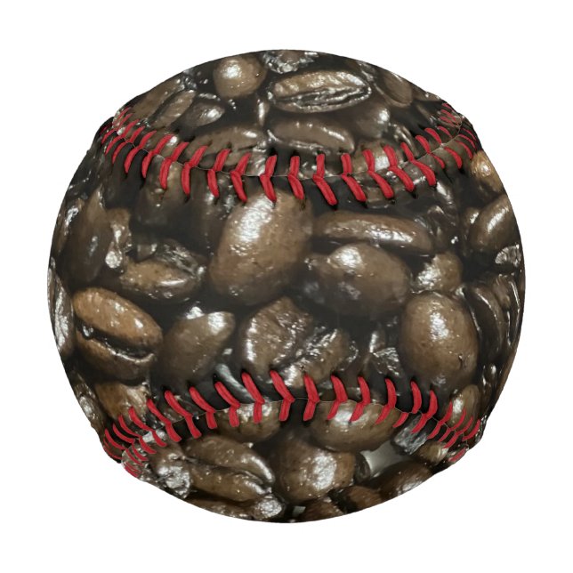 Pelota De Béisbol Café frijol (Anverso)