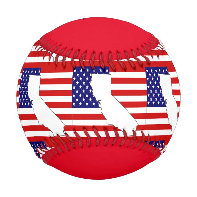 PELOTA DE BÉISBOL CALIFORNIA (Anverso)