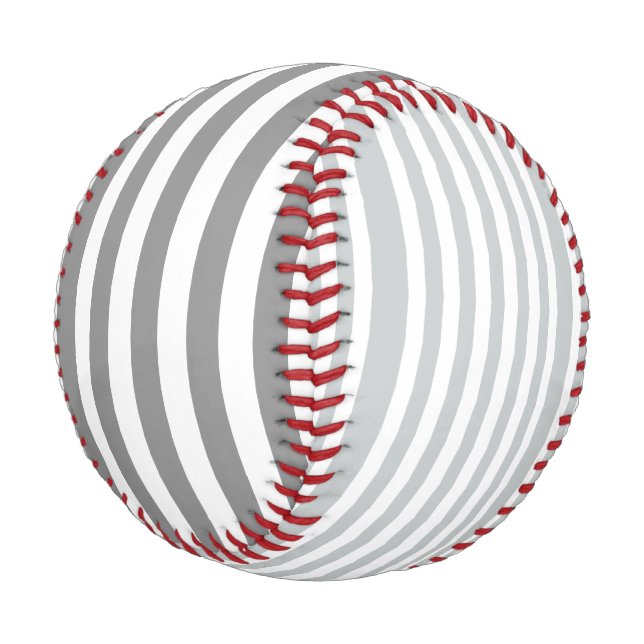 Pelota De Béisbol Cambiar puntos de polka gris Cualquier Personaliza (Angular)