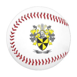 Pelota De Béisbol Campbell Familia Crest Escudo de brazos