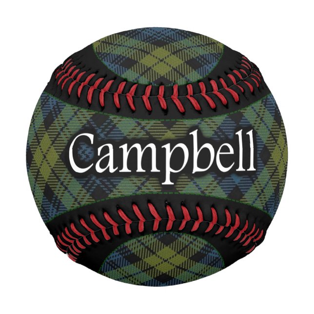 Pelota De Béisbol Campbell Scottish Tartan (Anverso)