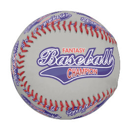 Pelota De Béisbol Campeón de Béisbol de Fantasía
