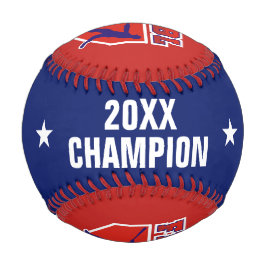 Pelota De Béisbol Campeón de la Liga de Béisbol Fantasía