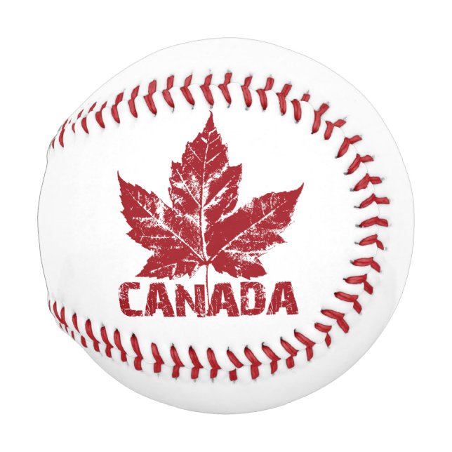 Pelota De Béisbol Canadá Souvenir Baseballs Guay Retro (Anverso derecho)