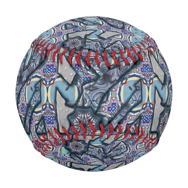 Pelota De Béisbol Canción de vivir Metalizado n° 2 (Reverso)