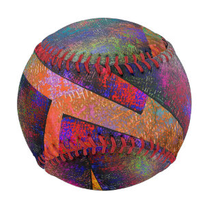 Pelota De Béisbol Capa de imágenes rústicas dispuestas de manera irr