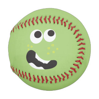 Pelota De Béisbol Cara de miedo a la Novedad divertida