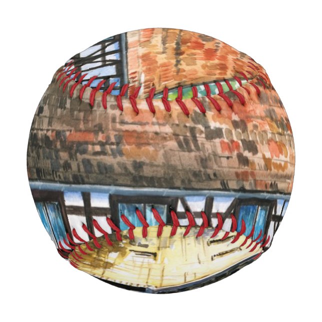 Pelota De Béisbol Casa (Anverso)