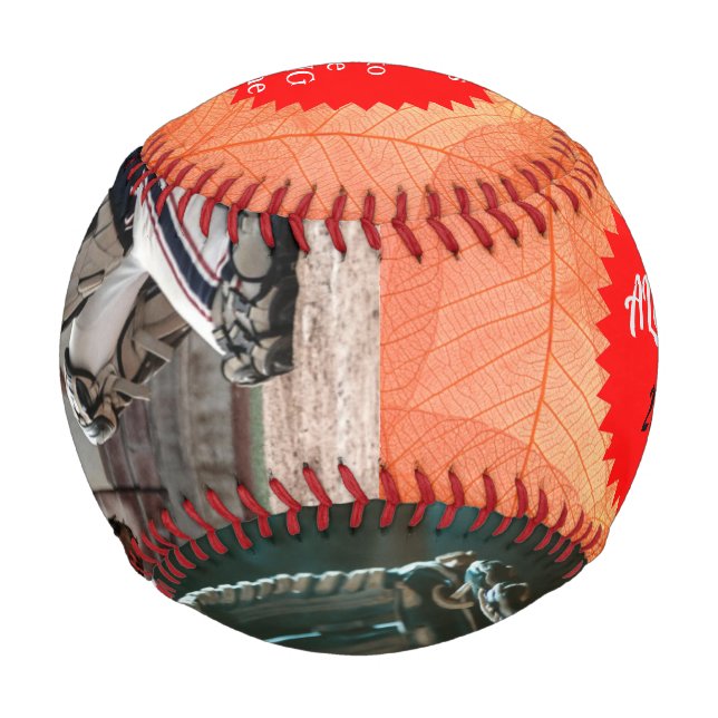 Pelota De Béisbol Catcher y Glove ALEX.B - Béisbol 2022 (Anverso)