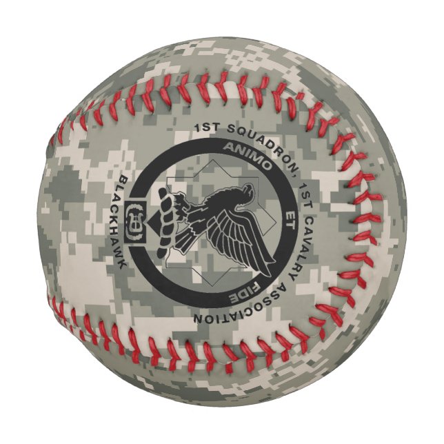 Pelota De Béisbol Cavalry Camo Baseball (Anverso derecho)